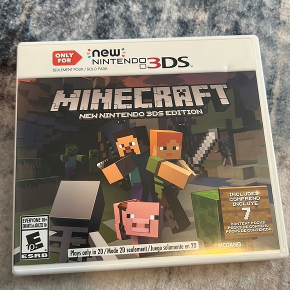Nintendo Video Games & Consoles New Nintendo 3ds Minecraft Poshmark
